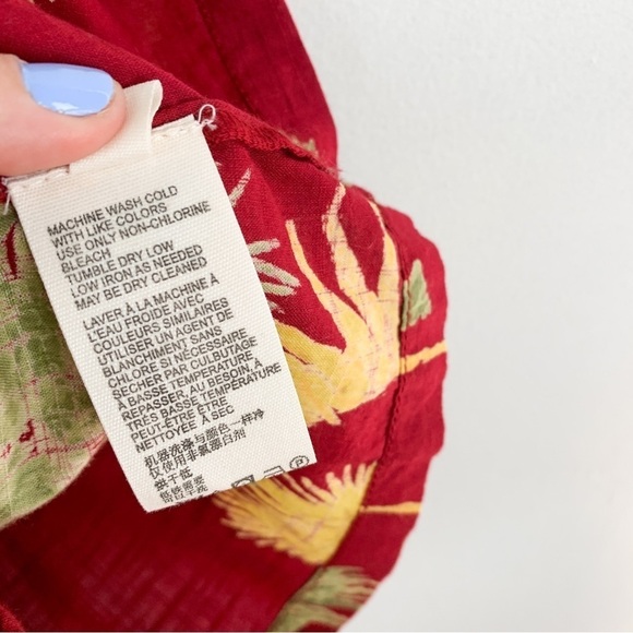 NWT Free People Hawaiian Tropical Cotton Romper Sz M - Picture 12 of 13